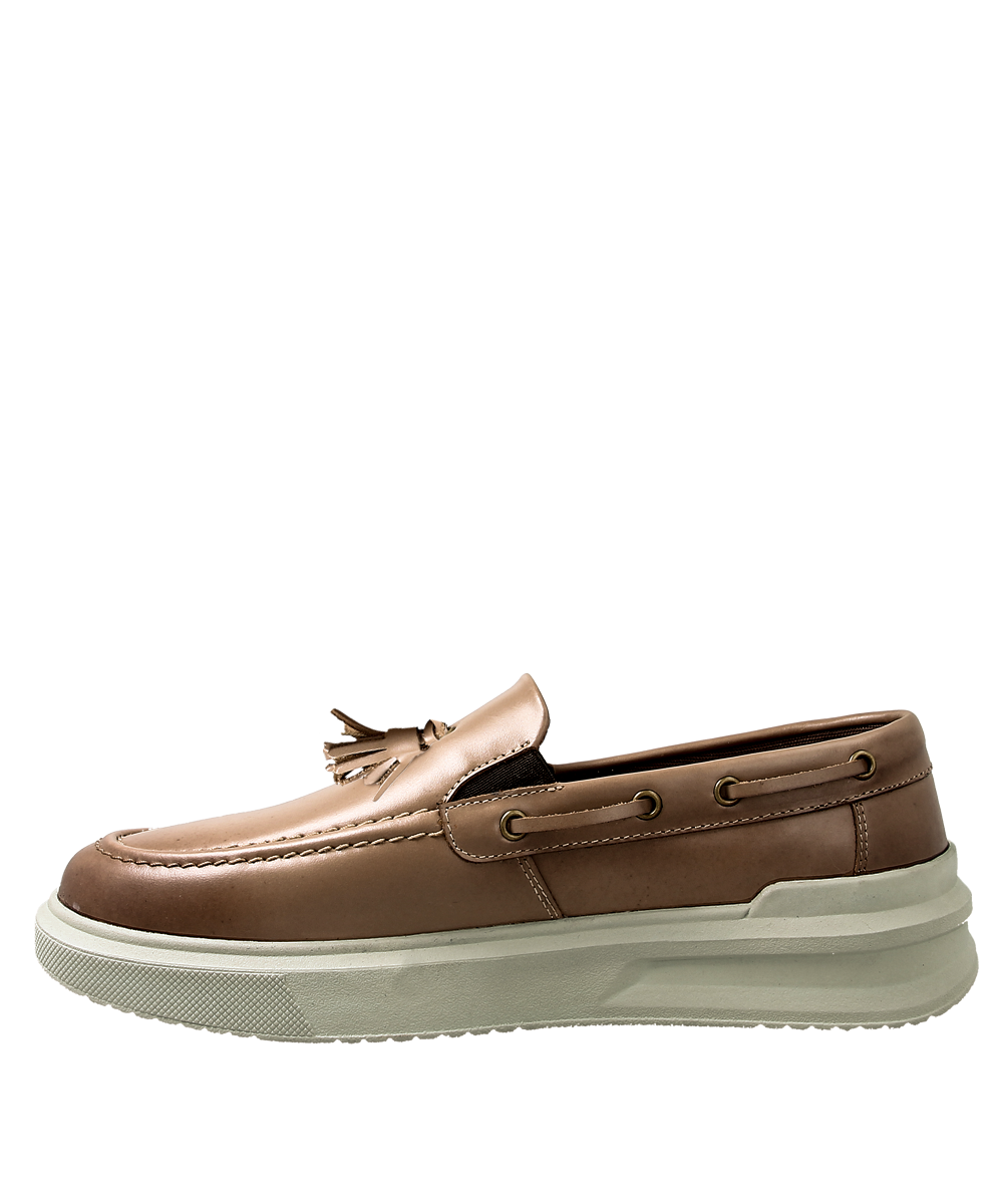 Loafer SS24 Sepatu Damien PIN344 CR Cream Casual - Image 3