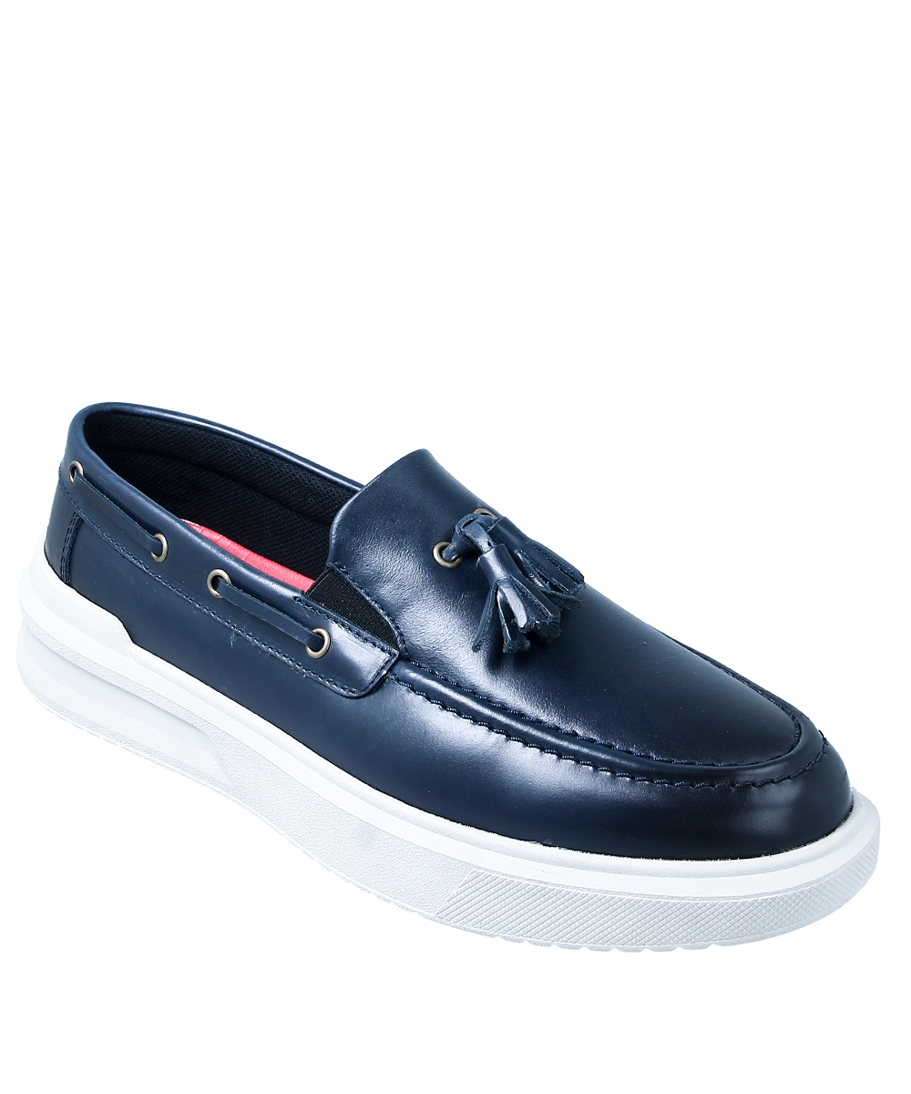 Loafer SS24 Sepatu Damien PIN344 E Navy Casual - Image 2